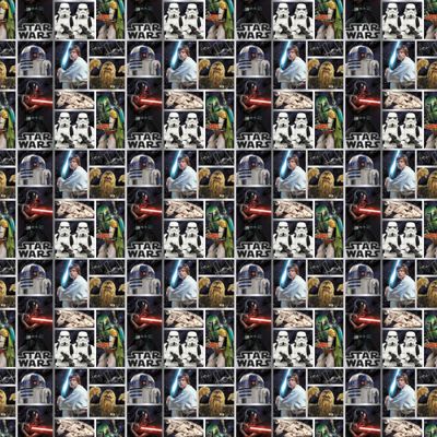 Gift Wrap 5' X 30" - Star Wars