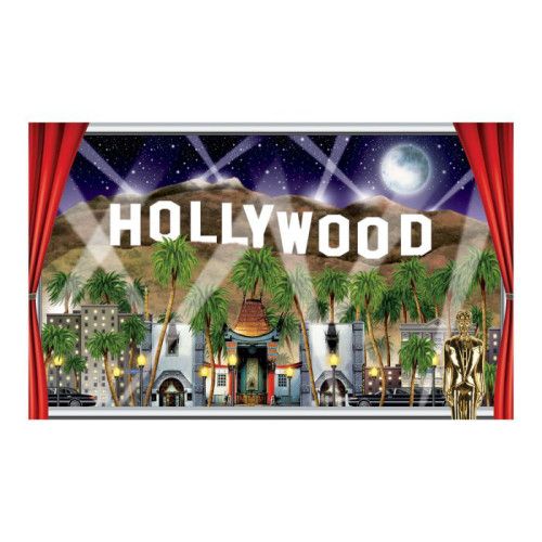 Hollywood Backdrop 3.2" x 5.2"