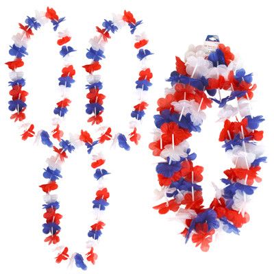 Patriotic Lei - 3ct