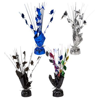 Grad Tinsel Spray Centerpiece