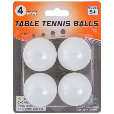 Ping Pong Ball 4ct