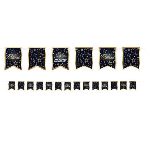 Happy Retirement Streamer 6" x 8'