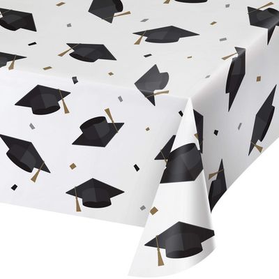 Grad Toss Paper Tablecover 54" x 96"