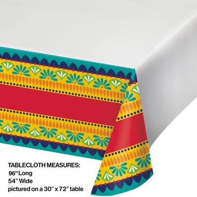 Fiesta Pottery - Paper Tablecover 54" x 96"