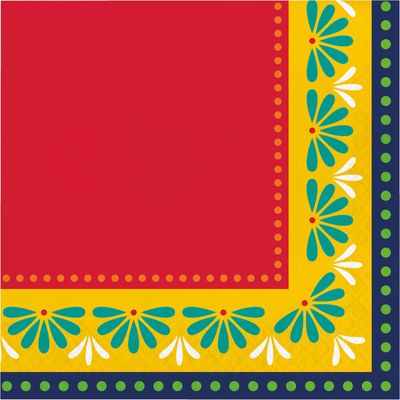 Fiesta Pottery - Lunch Napkins 16 Ct