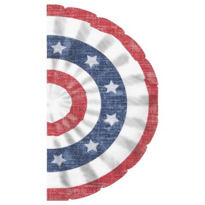 Classic Americana - Bunting Shaped Guest Towels 16 Ct