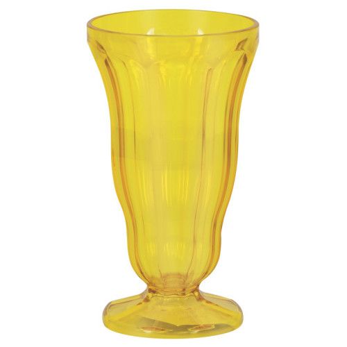 Pastel Yellow -15oz Plastic Ice Cream Cup