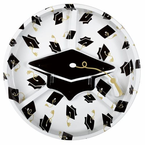 Party Grad - Reusable Plastic Chip &amp; Dip Platter