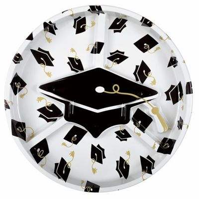 Party Grad - Reusable Plastic Chip &amp; Dip Platter