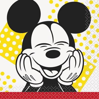 Mickey Mouse - Beverage Napkins  16ct