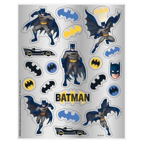 Batman - Sticker Sheets  4ct