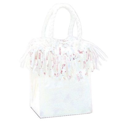 Mini Gift Bag Balloon Weight - Iridescent
