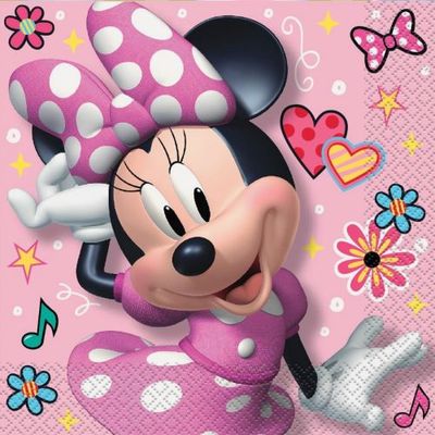 Iconic Minnie Mouse - Luncheon Napkins  16ct