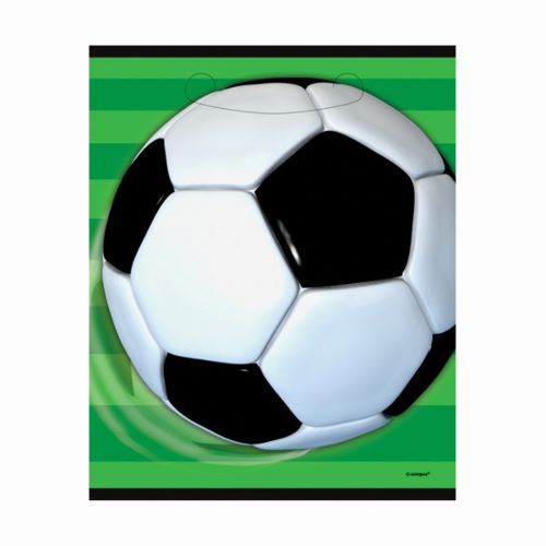 3D Soccer - Loot Bags  8ct