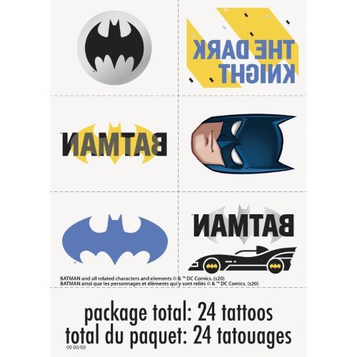 Batman - Tattoos  24ct