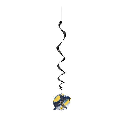 Batman - Hanging Swirl Decorations  26  3ct"