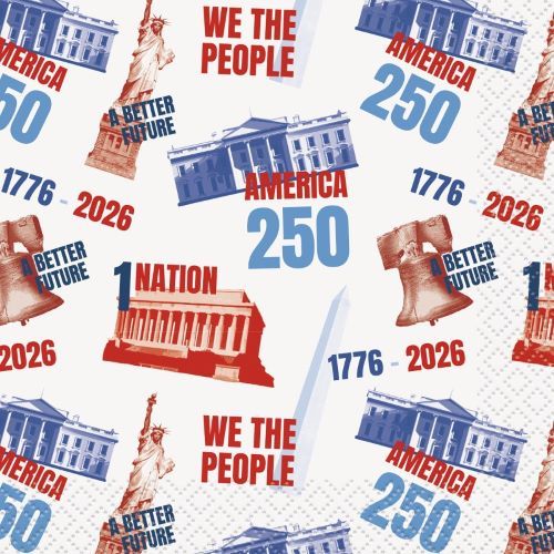 America 250th - Beverage Napkins  16ct