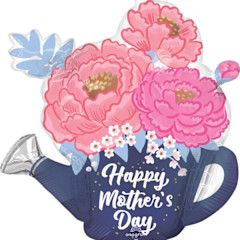 Satin HMD Peony Garden  Balloon Bouquet