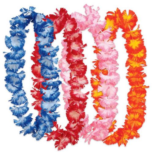 Hawaiian Floral Leis 4 Ct