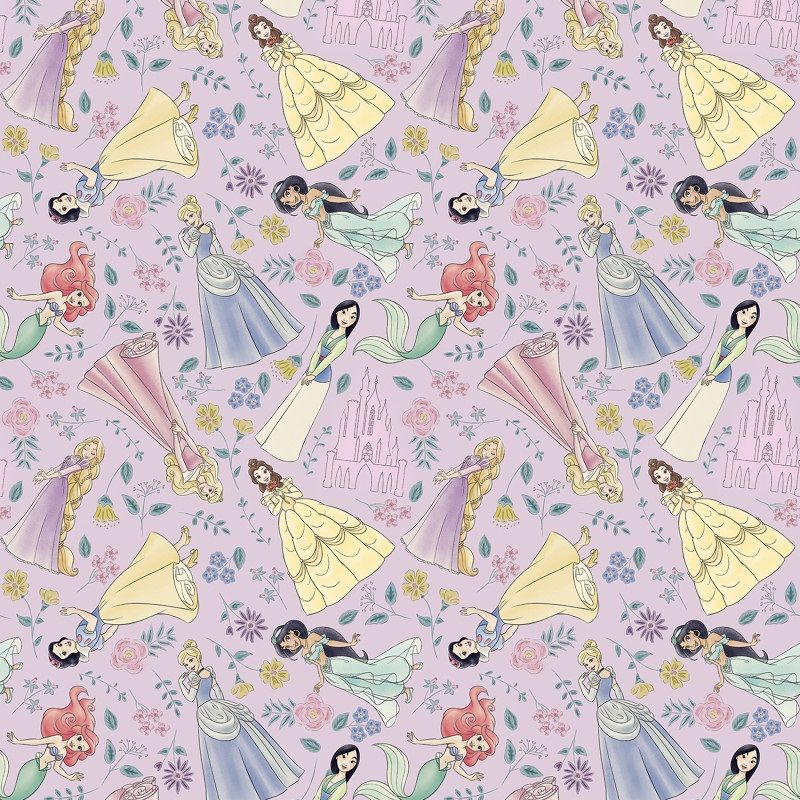 Disney Princess Gift Wrap  30" x 5 ft.