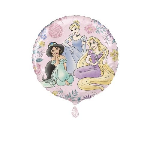 Disney Princess  - 18" Helium Filled Foil Balloon, Ribbon