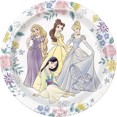 Disney Princess - 9" Dinner Plates  8ct