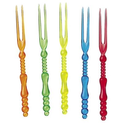 Premier Stylz Plastic Fork Picks 5" - 24ct