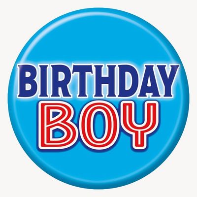 Birthday Boy - 3" Button