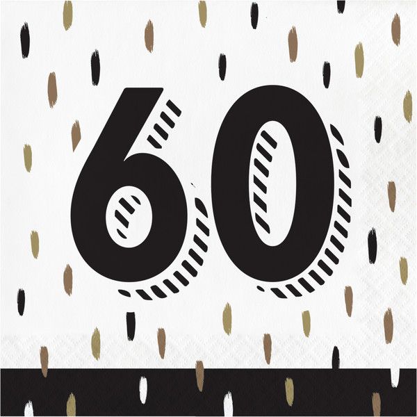 Golden Wishes - 60 Luncheon Napkin 16ct