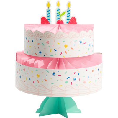 Birthday Brights - Honeycomb Centerpiece w/ Attachments