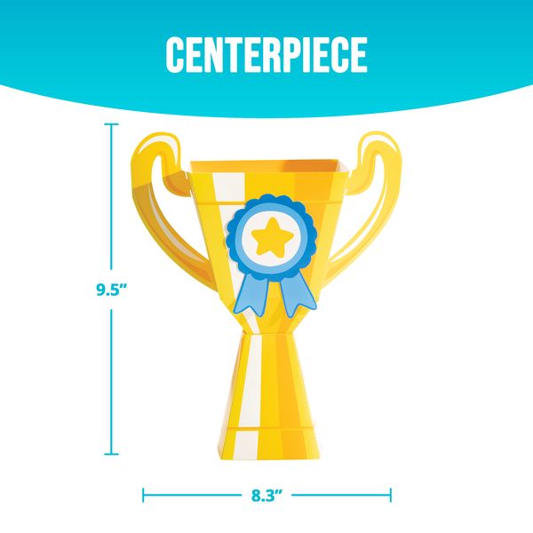 Sports Spirit - Trophy 3D Centerpiece