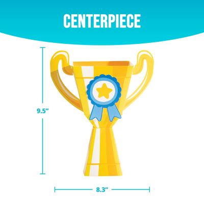Sports Spirit - Trophy 3D Centerpiece