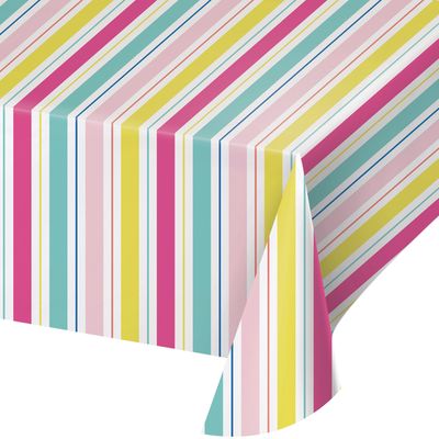 Birthday Brights - Tablecover, Paper 54"x96"