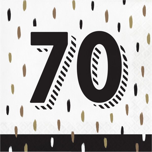 Golden Wishes - 70 Luncheon Napkin 16ct