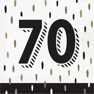 Golden Wishes - 70 Luncheon Napkin 16ct