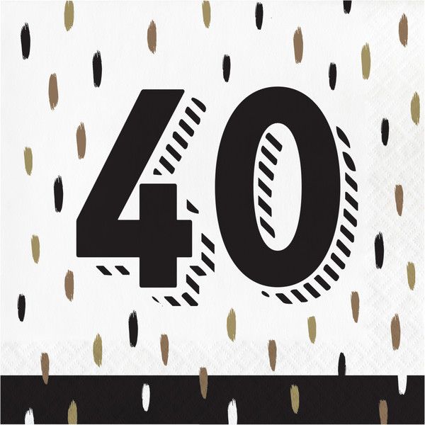 Golden Wishes - 40 Luncheon Napkin 16ct