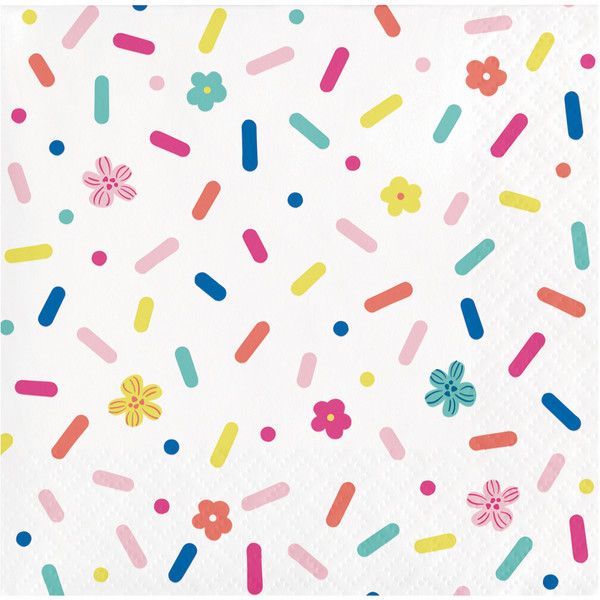 Birthday Brights - Beverage Napkin 16ct
