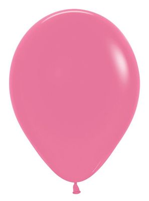 Deluxe Rose 11" Helium Filled Latex Balloon and Ribbon