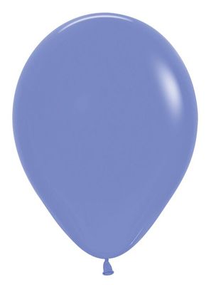 Deluxe Periwinkle Blue 11" Helium Filled Latex Balloon and Ribbon