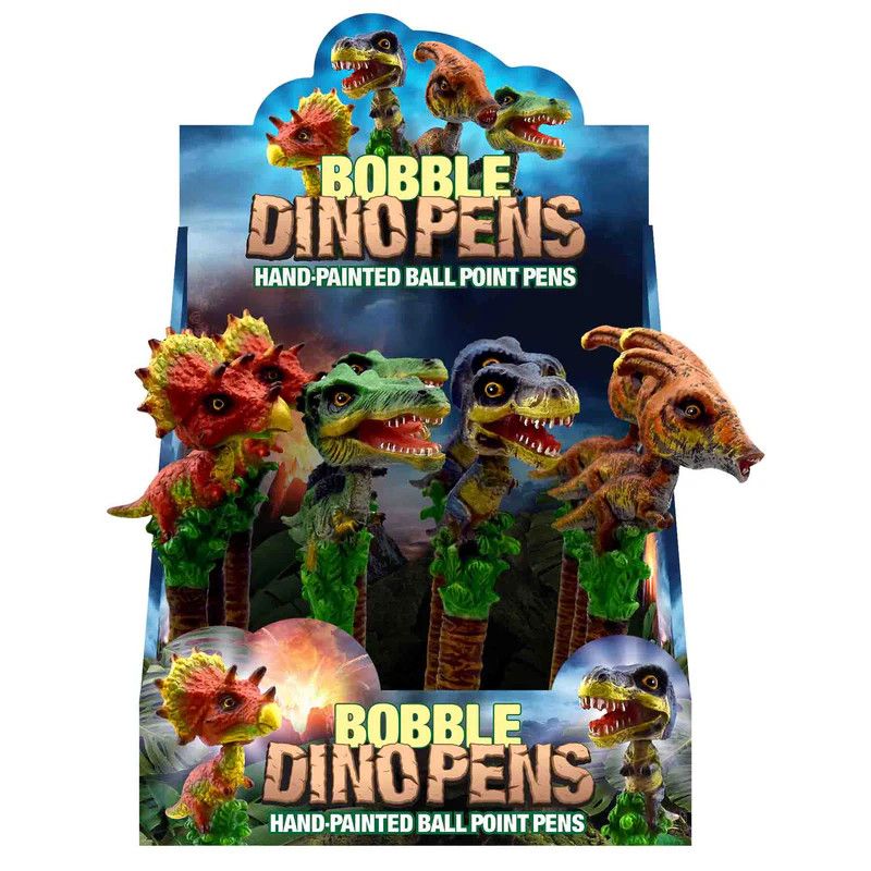 Bobble Dino Pens