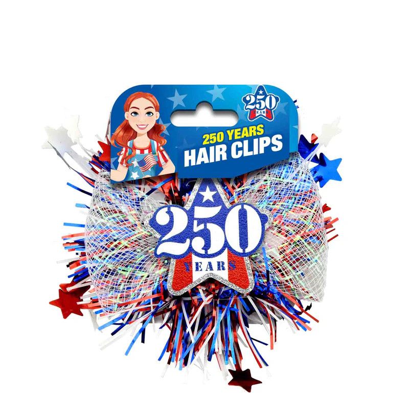 Americana Hair Clip 250