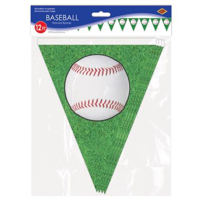 Baseball Pennant Banner