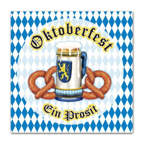 Oktoberfest Luncheon Napkins 16 Ct