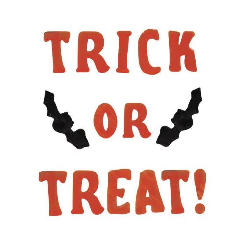 Trick Or Treat Gel Clings