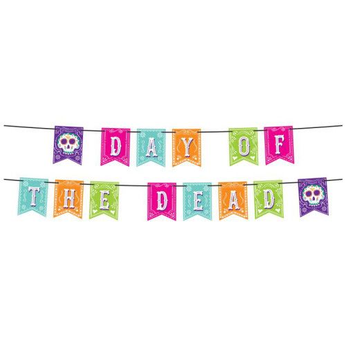 Day Of The Dead Streamer 6" x 8'