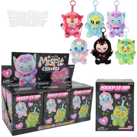 Misfit Critters Monsters 5.5"  Box Series D - 6 Ct Box