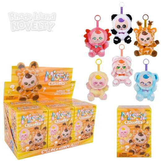 Misfit Critters Zoo 5.5"  Box Series E - 6 Ct Box