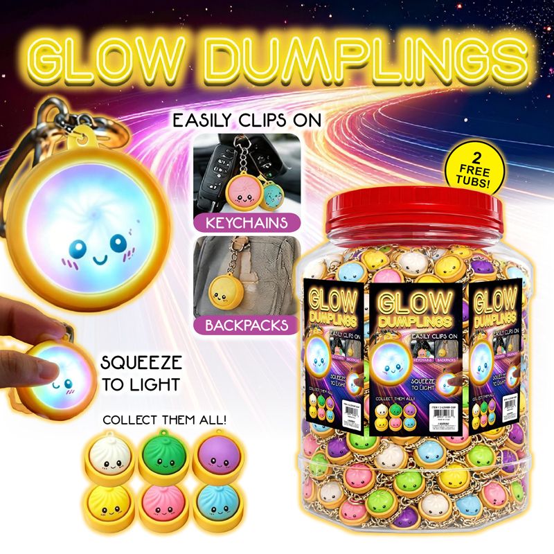 Light Up Key Chain Dumpling