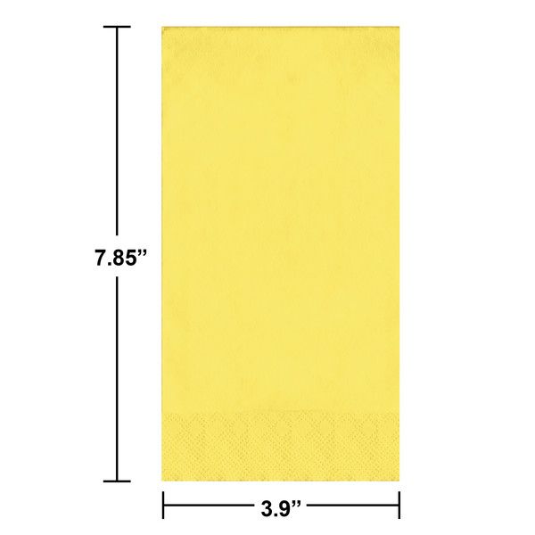 Guest Napkins 2 Ply Mimosa 50 Ct