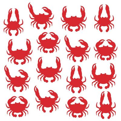 Crab Cutouts 16 Ct